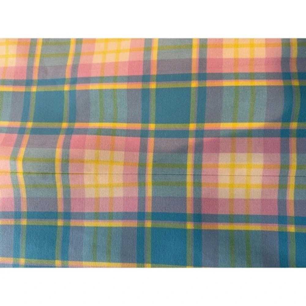 Shinesty The Burnished Broker Plaid Pastel Stretch Blazer 40 R‎ 2 Button Pride
